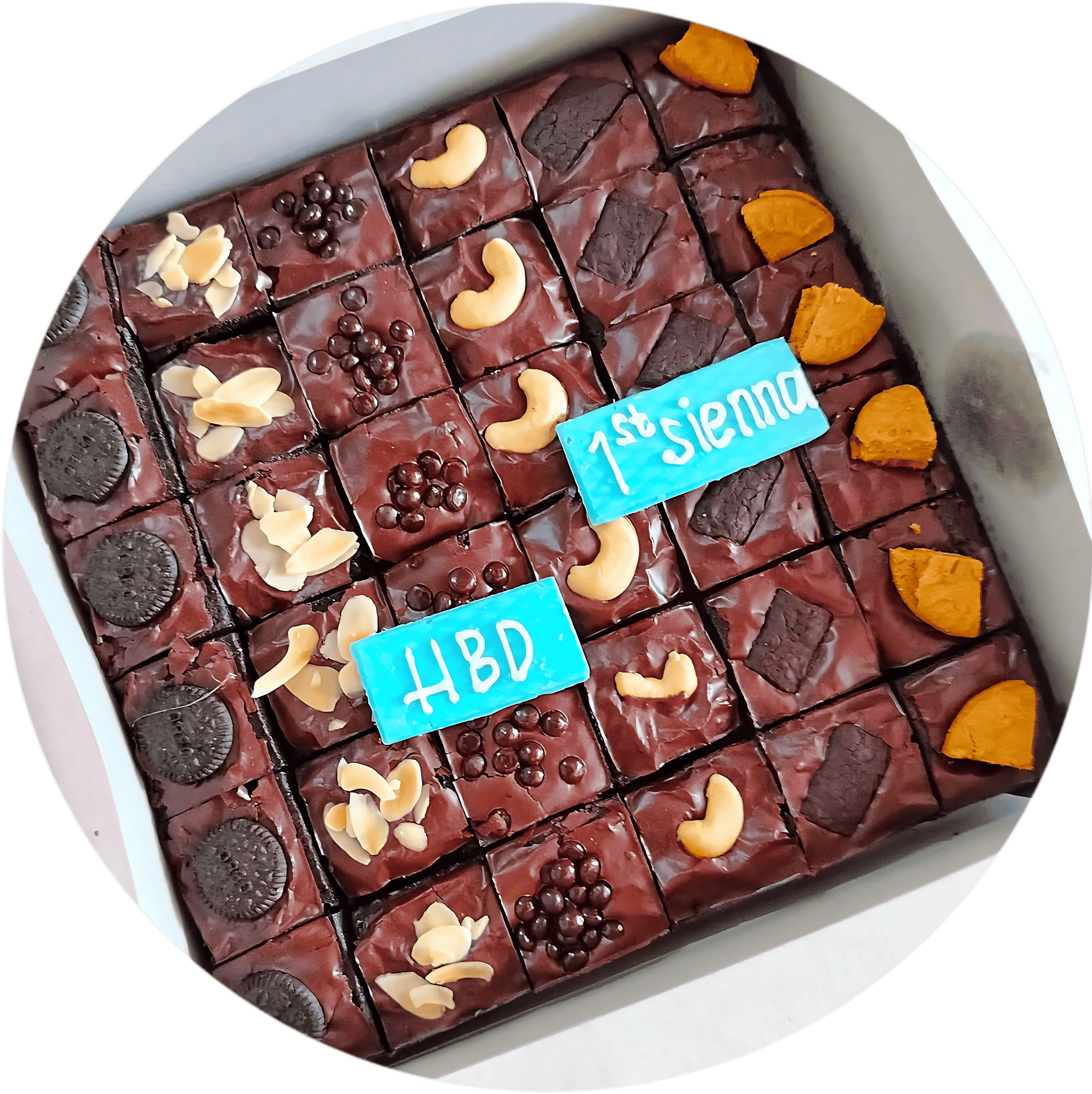 Fudgy Brownies - Besar
